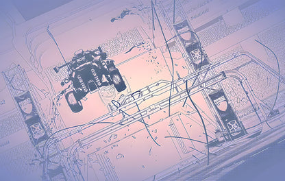 Back of custom Rocket League Driver License with goal explosion