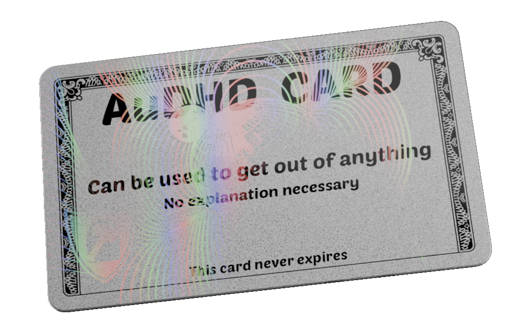 AuDHD Card