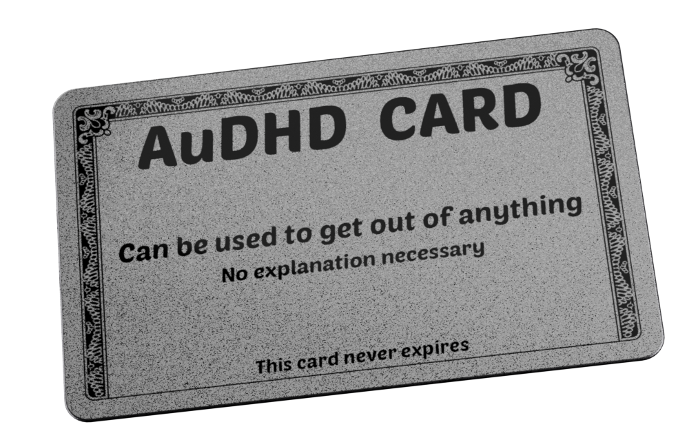 AuDHD Card