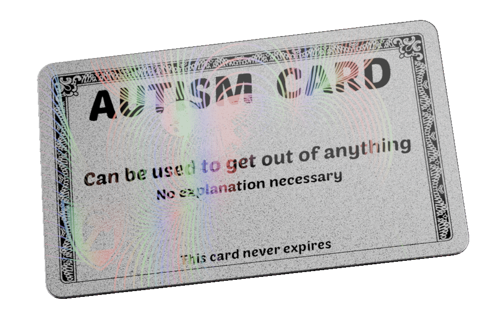 Autism Card