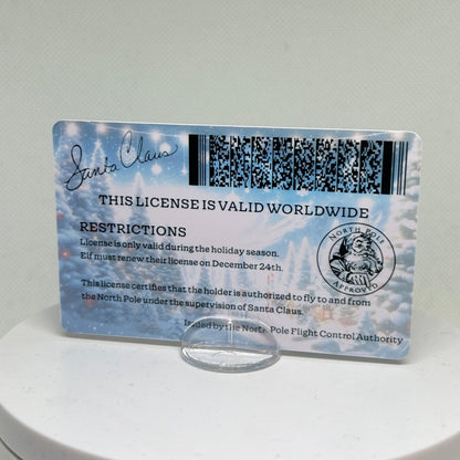 Elf on the Shelf Custom Driver License - KalyCards