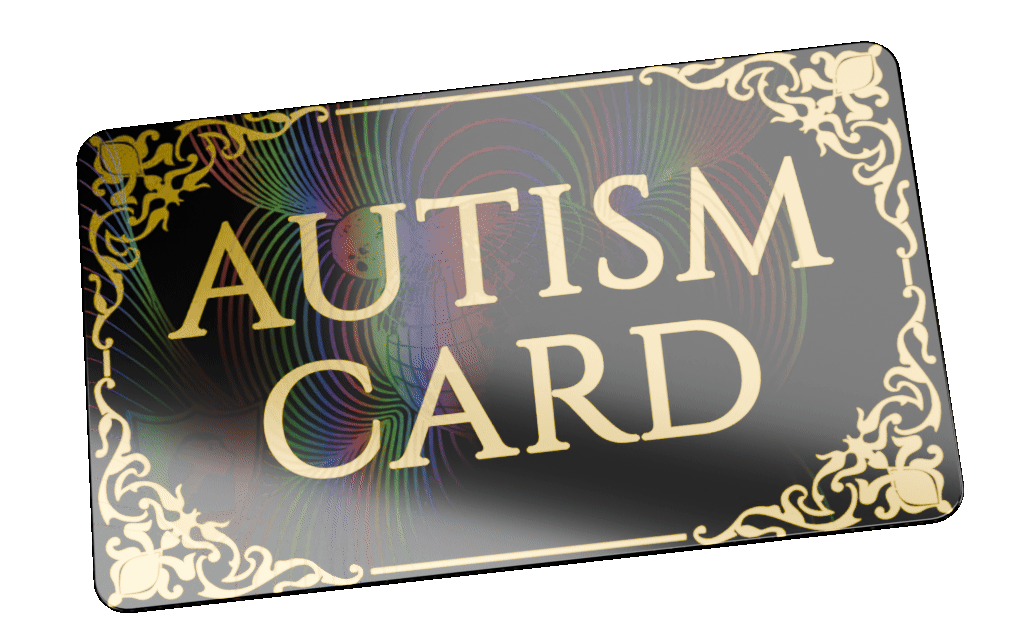 Fancy Autism Card