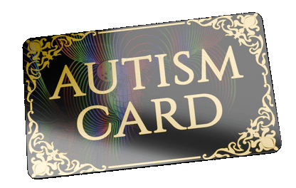Fancy Autism Card