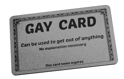 Gay Card