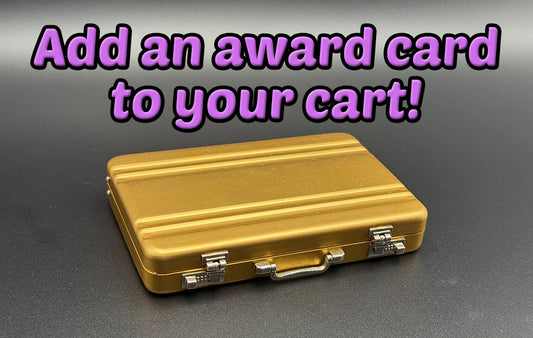 Mini Briefcase + Any Excuse Card Of Choice