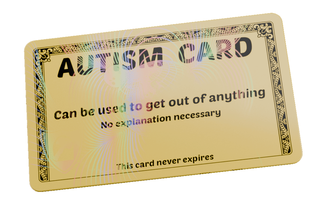Golden Autism Card