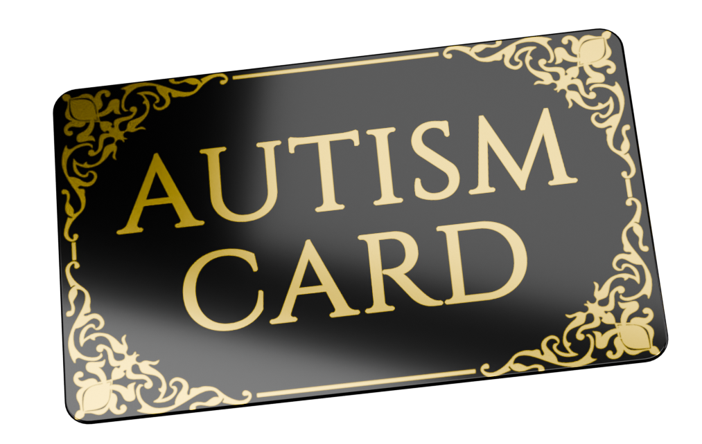 Fancy Autism Card