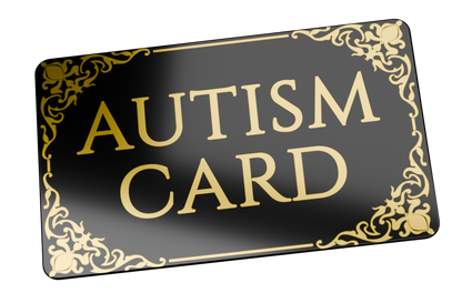 Fancy Autism Card
