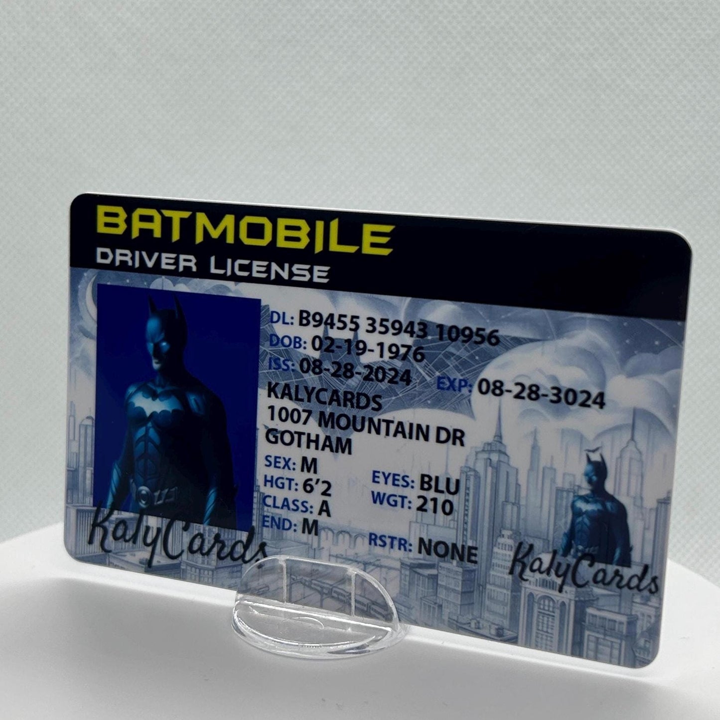 Batman Driver License