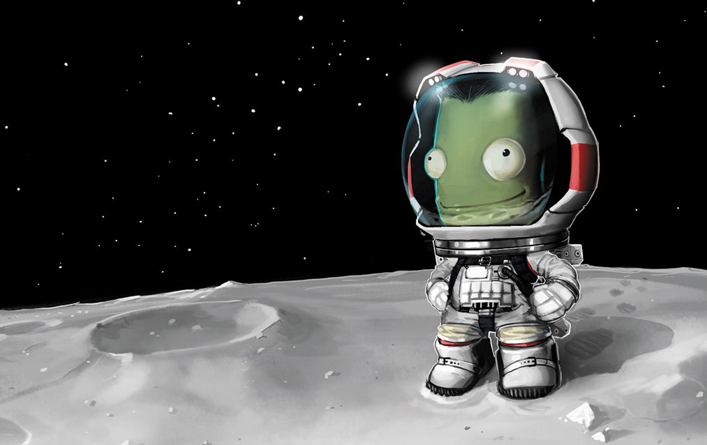 Back of Jebediah Kerman Pilot License from Kerbal Space Program on the Mun