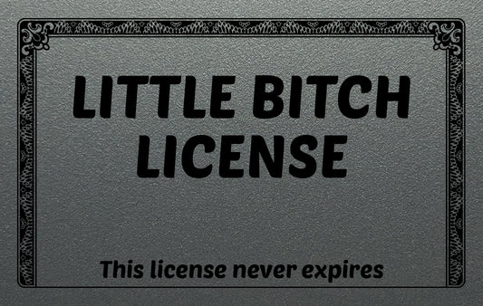 LIttle B**** License