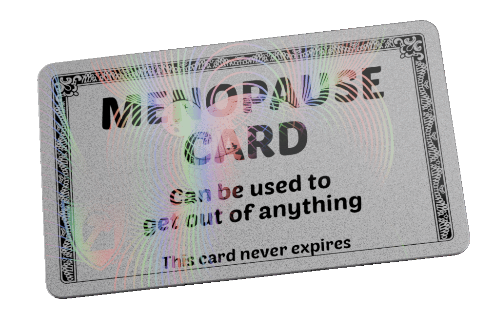 Menopause Card