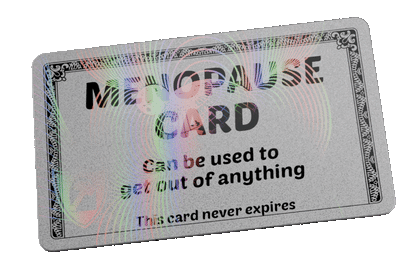 Menopause Card
