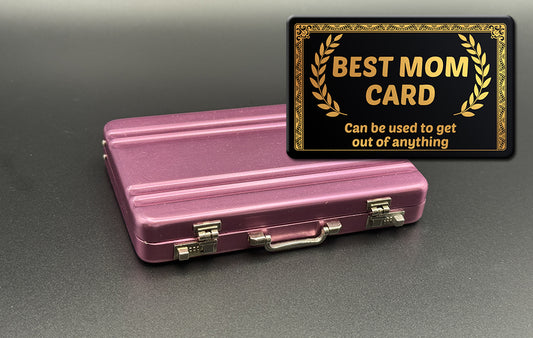 Mini Briefcase & Best Mom Card Bundle