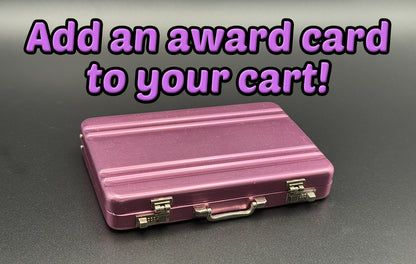 Mini Briefcase + Any Excuse Card Of Choice
