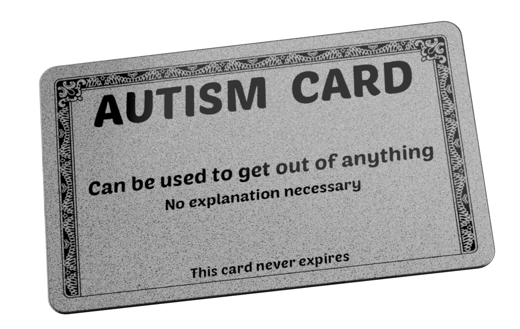 Autism Card