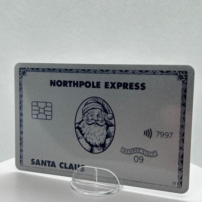 Santa Claus Credit Card - KalyCards