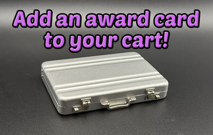 Mini Briefcase + Any Excuse Card Of Choice